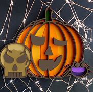 Image result for 3D Halloween SVG