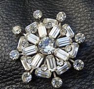 Image result for Vintage Weiss Rhinestone Brooch