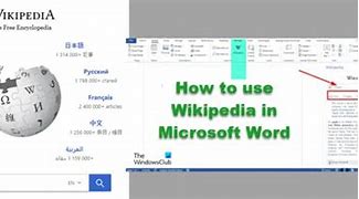 Image result for Word Wiki