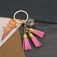 Image result for Leather Keychains for Women