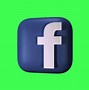 Image result for Facebook Logo in Green Screen
