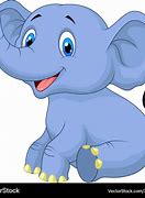 Image result for Cute Cartoon Elephant Sitting