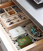 Image result for Ways to Organize Jewelry in Drawers