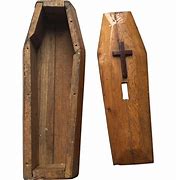 Image result for Wooden Coffin Box