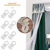 Image result for Plastic Curtain Rack