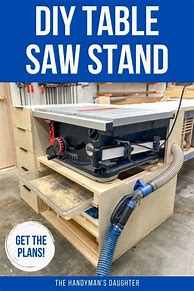 Image result for Homemade Table Saw Base