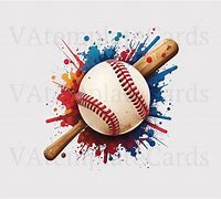 Image result for Watercolor Baseball Bat