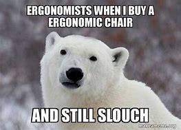 Image result for Ergonomics Meme