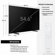 Image result for Samsung Frame TV 55 Size