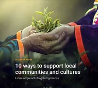 Image result for Ads About Supporting Local Communities