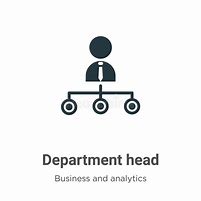 Image result for Department Head Icon