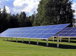 Image result for Solar Panels On Grass Field