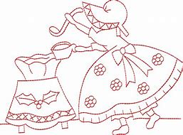 Image result for Christmas Sunbonnet Sue Pattern