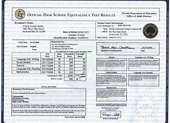 Image result for Printable Fake GED Transcripts