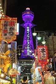 Image result for Osaka at Night From a High Building