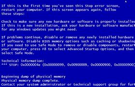 Image result for Android Blue Screen of Death