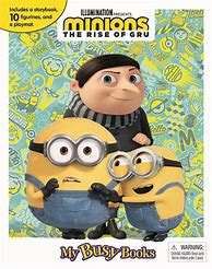 Image result for Minions the Rise of Gru My Busy Books