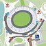 Image result for Optus Stadium Map Gate D