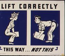 Image result for Lifting Safety Cartoon