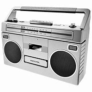 Image result for Boombox Cassette Player