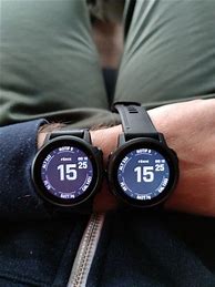 Image result for Garmin Fenix 6s vs 6 Size