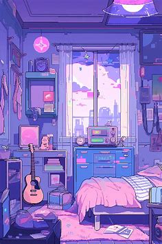 Cozy and Aesthetic Anime Room