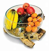 Image result for Large Glass Fruit Bowl