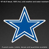 Image result for Dallas Cowboys Star Logo Sticker
