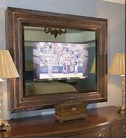 Image result for Flat Screen TV Mirror