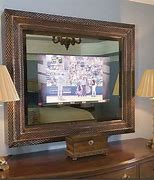 Image result for Flat Screen TV Mirror