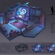 Image result for Warehouse Interior Concept Art