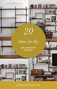 Image result for Wall-Mounted Shelves for Small Bedrooms
