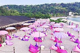Image result for Inflatable Island Pink and Purple