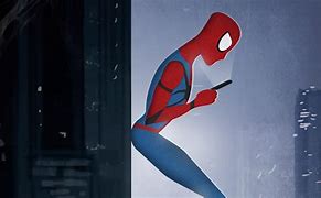 Image result for Spider-Man Using Phone