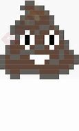 Image result for Poop Emoji Pixel Art