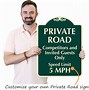 Image result for Custom Private Road Signs