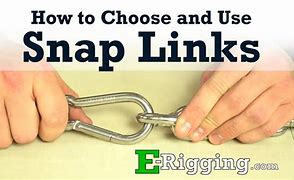 Image result for Small Snap Link