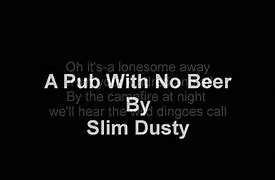 Image result for a_pub_with_no_beer