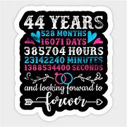 Image result for 44 Wedding Anniversary