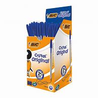 Image result for Bic Cristal Blue Pens