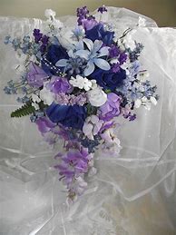 Image result for Purple Blue Pink Flowers Bouquet