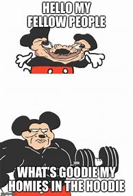 Image result for Buff Mickey Meme