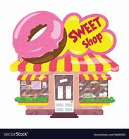 Image result for Cute Candy Shop Cartoon