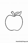 Image result for Apple Simple Line Drawing