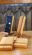 Image result for Wood Phone Stand