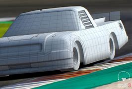 Image result for 3D NASCAR Truck Side View