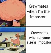 Image result for Among Us Sus Imposter Meme