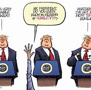 Image result for Trump Stable Genius Cartoon