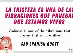 Image result for Sad Quotes in Spanish