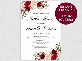 Image result for Free Printable 4X6 Invitations